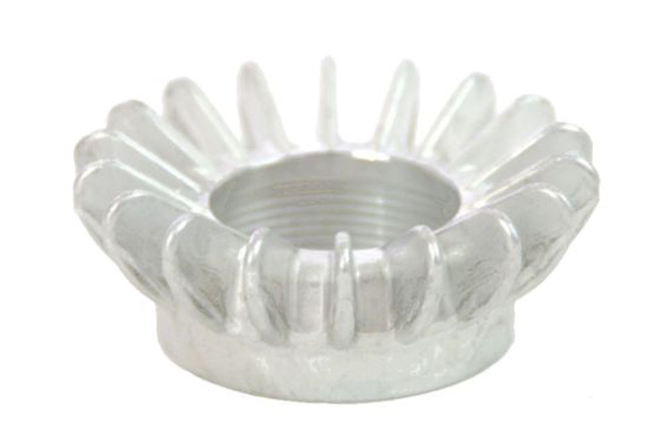 Exhaust Nut, long fins