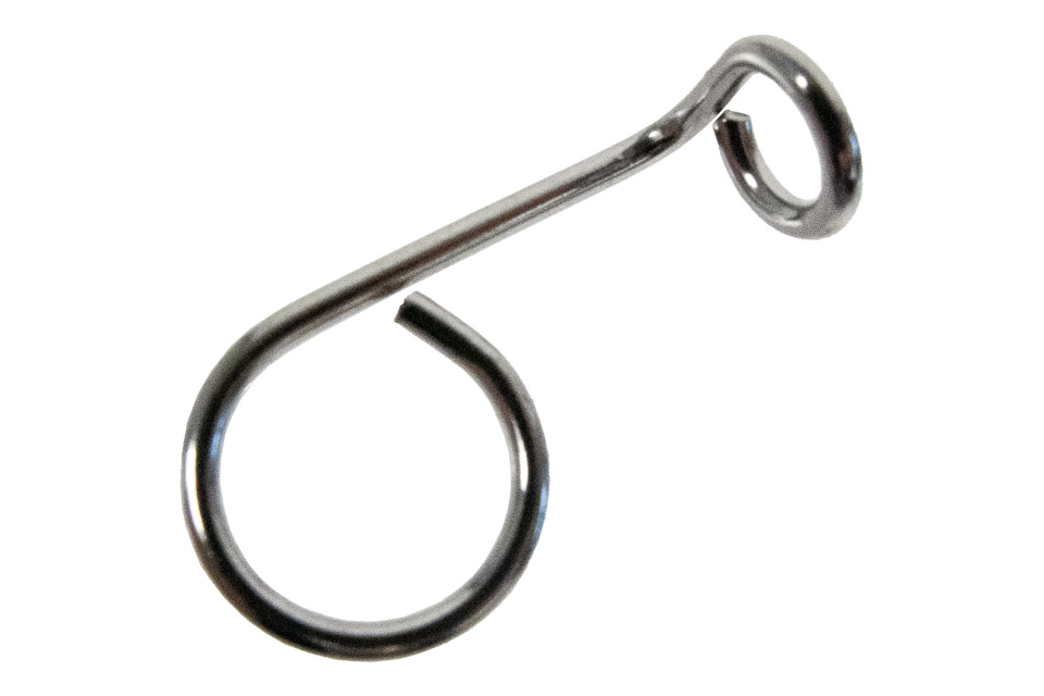 Front Brake Cable Holder, Stainless