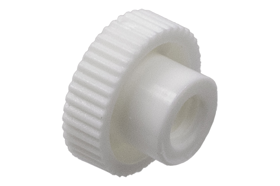 Plastic Knurled Nut M4