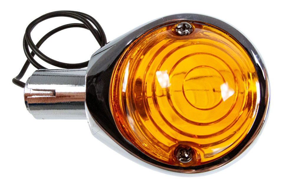 Bar End Turn Signal 12V Hella Replica