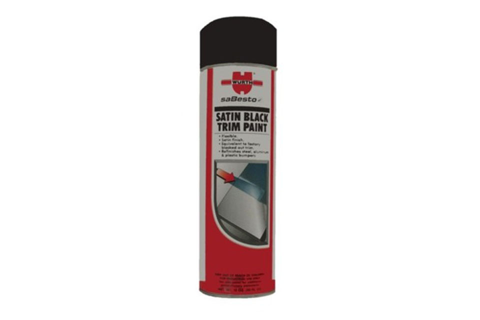 Wurth Satin Black Trim Paint