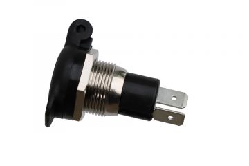 DIN Accessory Socket with Spring Loaded Cap