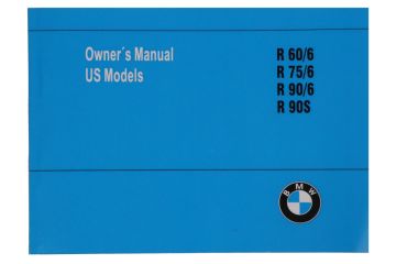 BMW Owner's Manual, /6 (US English Version)