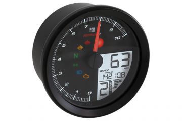 TNT-04 Multifunction Speedometer, Black