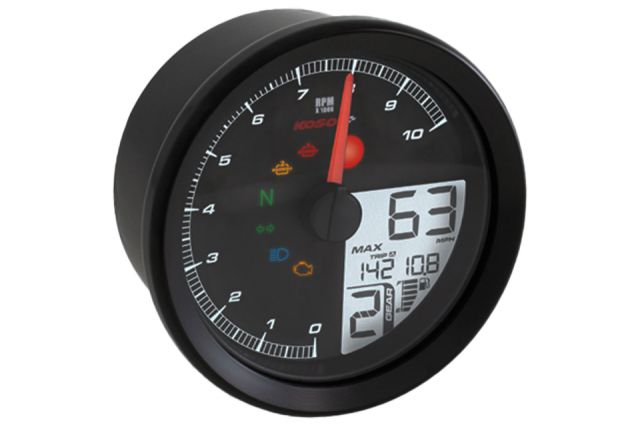 KOSO EFI Multifunction Tachometer (Discontinued)