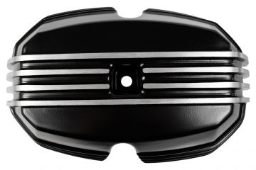 Rocker Box Cover, Black, Left