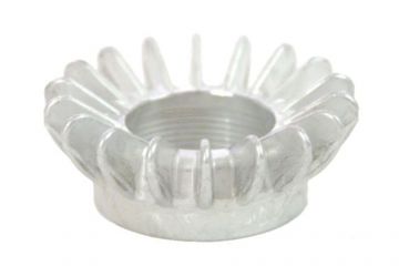Exhaust Nut, long fins