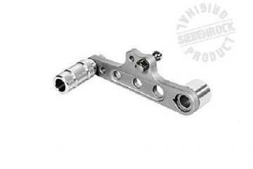 Foot gear change lever GS short with roller