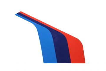 Sticker blue-purple-red, Right