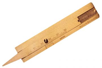Tire Depth Gauge, Brass