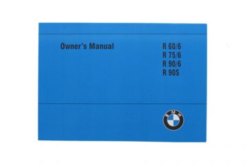 BMW Owner's Manual, /6 (English)