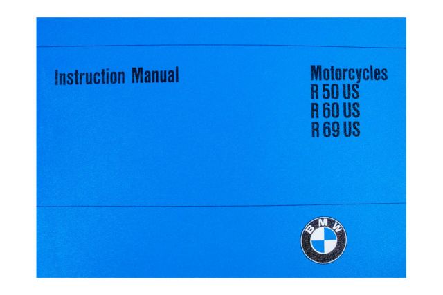 BMW Owner's Manual R50, 60, 69 US